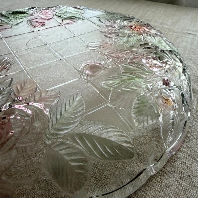 Mikasa Vintage Studio Nova Retired Beauty Rose Serving Platter by Mikasa For Sale - Image 4 of 5