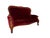 Victorian Loveseat Miniature in Red Velvet For Sale - Image 6 of 6