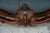 Antique Louis Philippe Neapolitan Console Table in Crotch Mahogany with a Red Levanto Marble Top, 1800s For Sale - Image 4 of 5