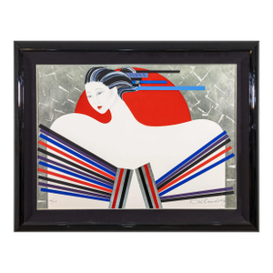 Orlando Agudelo Botero Gran Oriente Contemporary Signed Serigraph 32/100 1990s