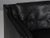 Model 2212 Black Leather and Teak Two-Seater Sofa by Børge Mogensen for Fredericia For Sale - Image 3 of 8