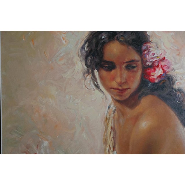 Late 20th Century "Andaluza" by José Royo – Printer’s Proof 2/7 on Clayboard With Coa For Sale - Image 5 of 8