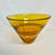 Contemporary 2005 Contemporary Handblown Glass Bowl With Black Spun Accent, Artist Signed, After Murano For Sale - Image 3 of 14