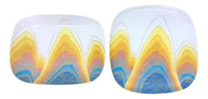 Fruit Bowls by Rosamonde Nairac for Rosenthal, 1970s, Set of 2