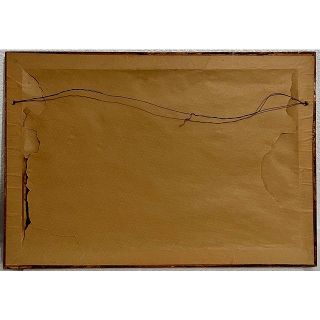 Arieh Merzer, Large Judaica Copper Repousse Sculpture Relief Plaque Arie Merzer Bezalel Era, c.1950'S For Sale - Image 11 of 11