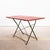 French Folding Wood and Forged Metal Base Table, 1950s For Sale - Image 10 of 10