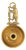 Antique Brass Bear Chamberstick Candleholder For Sale