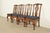 Henredon Henredon Georgian Carved Solid Oak Dining Chairs, Set of Four For Sale - Image 4 of 16