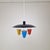 1950s Mid-Century Zonneserie Three-Light Pendant attributed to H. Busquet for Hala Zeist, 1950s For Sale - Image 5 of 16