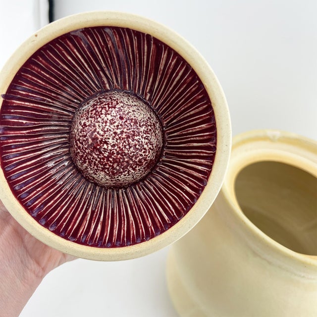 Sculptural Studio Pottery Vessel With Octopus Tentacle & Hidden Bell by Liv Egan For Sale - Image 11 of 11