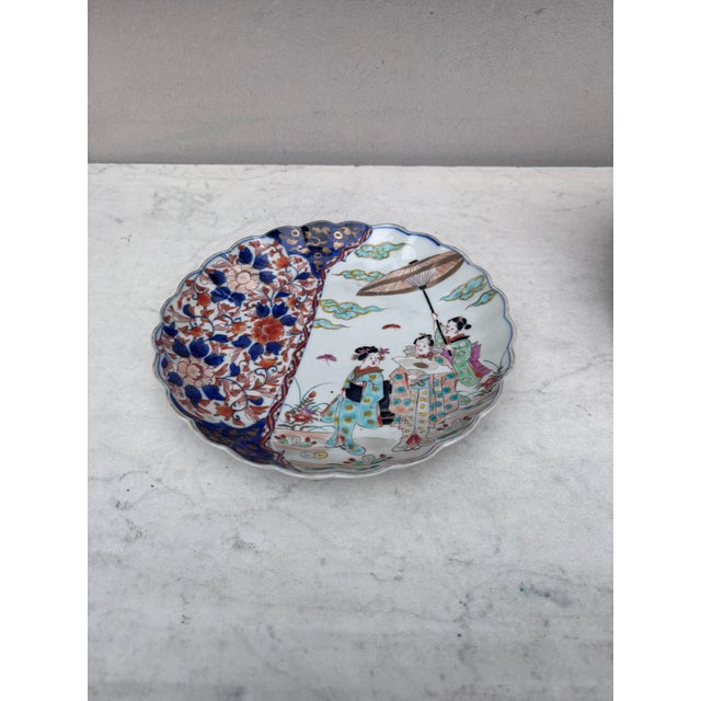 19th Century Japonese Imari Plate. 8.5 inches diameter.