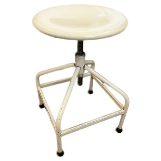 Vintage Swivel Stool, 1920s For Sale