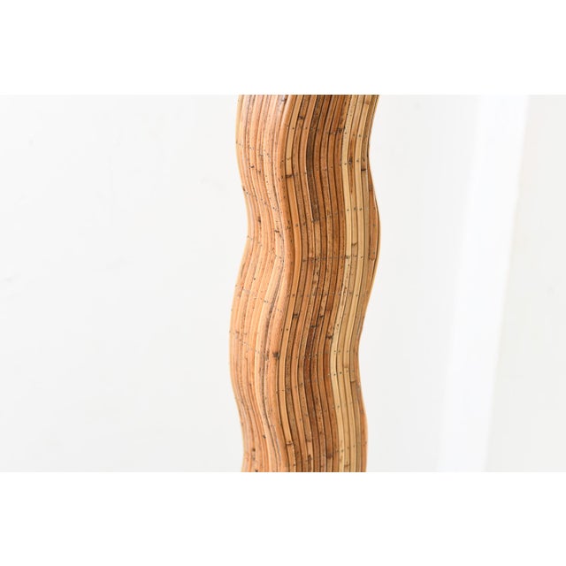 Mid-Century Modern Modernist 'Pallete' Floor Lamp Red For Sale - Image 3 of 6