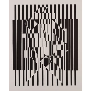 Victor Vasarely, CALCIS, Lithograph For Sale