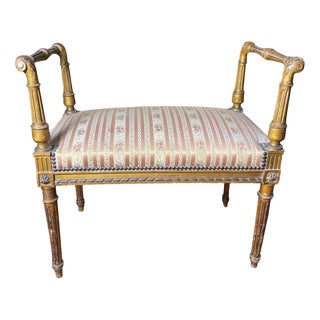 Louis XVI Piano Bench For Sale