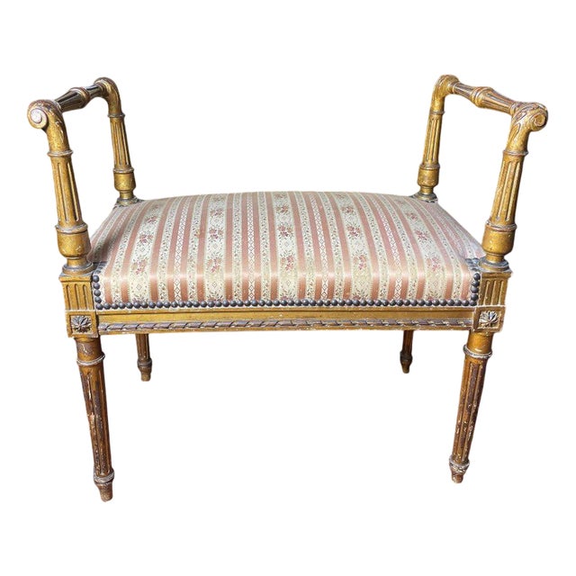 Louis XVI Piano Bench For Sale