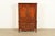A gorgeous French Provincial Louis XV style armoire dresser, gentleman's chest, or linen press By Century Furniture USA,...
