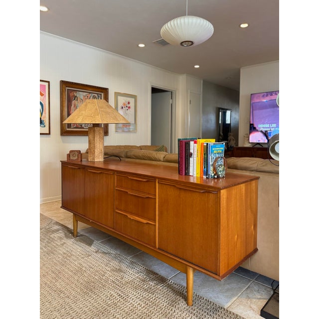 A Classic Mid Century Modern Sideboard by Morris of Glasgow, Made in Scotland, Circa 1960s, Attributed For Sale - Image 9 of 11