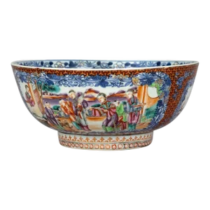 18th Century Chinese Qianlong Mandarin Bowl