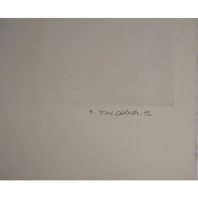 Gérard Titus-Carmel, Spherical Cosmology, 1972, Original Signed Engraving For Sale - Image 5 of 7