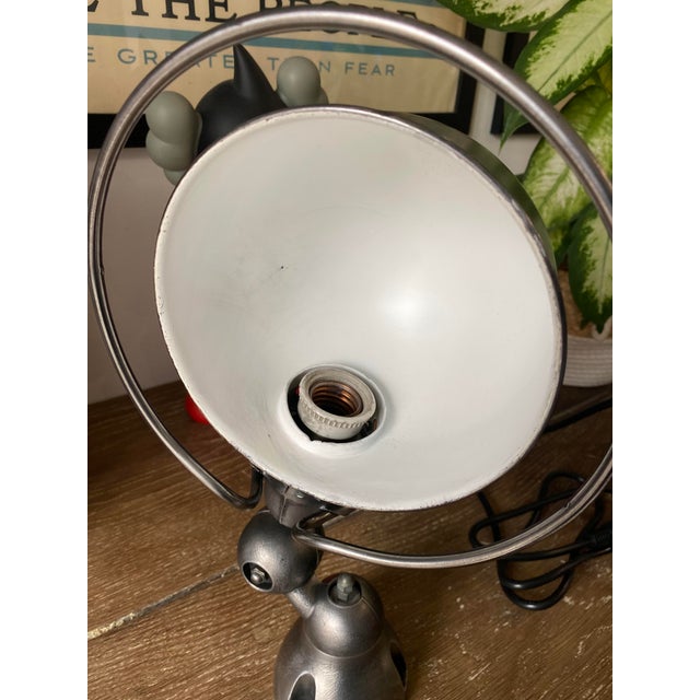Metal Vintage Wall Lamp by Jean-Louis Domecq for Jieldé, 1950s For Sale - Image 7 of 18