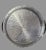 Silver Vintage Mid-Century Aluminum Hammered Tulip Round Tray "Rodney Kent" For Sale - Image 8 of 10
