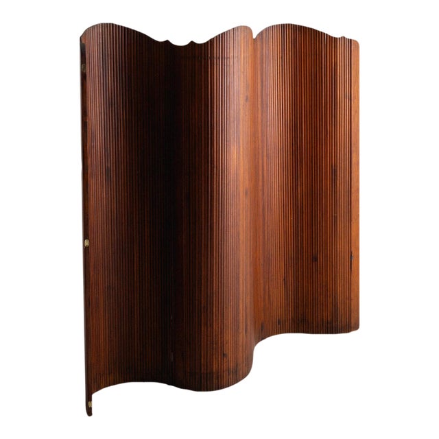 French Tambour Room Divider by Jomaine Baumann for s.n.s.A. For Sale