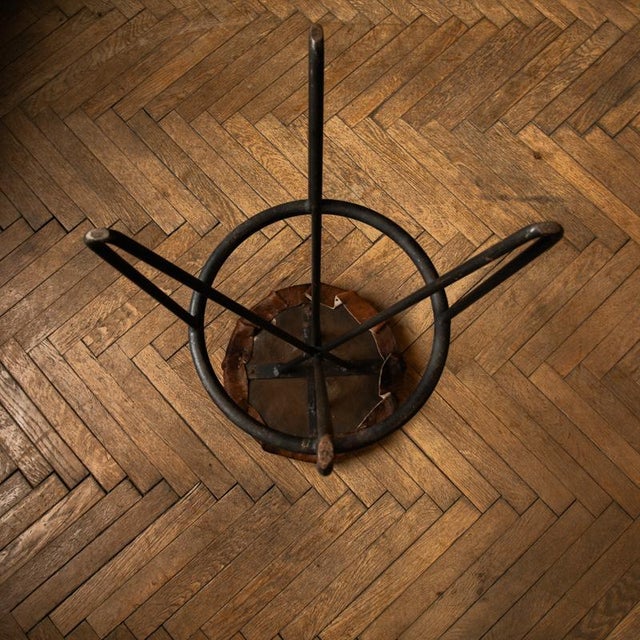 Metal Bar Stools by Pierre Paulin for Thonet, 1950s, Set of 3 For Sale - Image 7 of 17