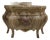 1960s Sculptural Louis XV Bombe Commode Hand Painted French Rococo Serpentine Chest For Sale