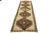 Tribal Beige Antique Malayer Persian Wool Runner With Tribal Design For Sale - Image 3 of 7