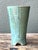 Ceramic Vintage Studio Pottery Green Vase For Sale - Image 7 of 13