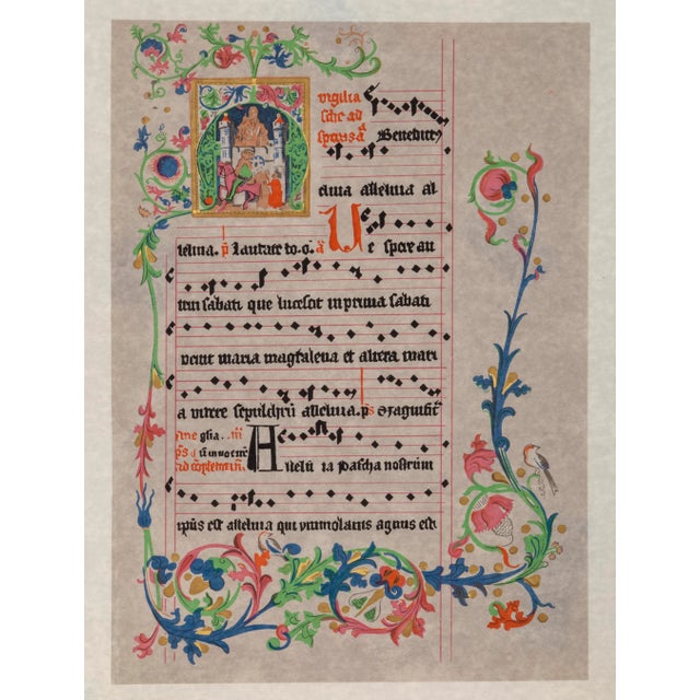 Antiphony Unknown Artist Year: Printed circa 1960 Size: 26 in. x 20 in. Screenprint on thin paper