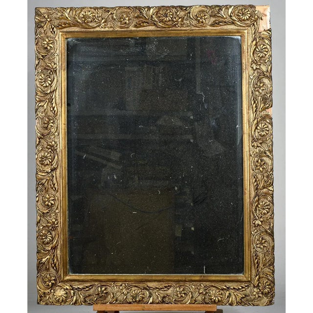 Mirror Frame in Giltwood, Italy, 1800s For Sale - Image 9 of 9