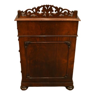 Victorian Davenport Mahogany Desk, 1890 For Sale