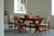 Scandinavian Rustic Farmhouse Dining Table in Red Painted Pine, Sweden, 1920s For Sale - Image 16 of 17