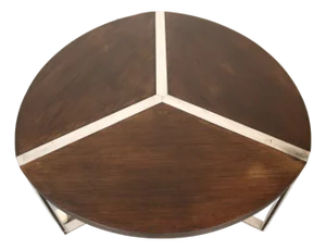 Mid 20th Century Circular Dining Table Attributed to Henri Lesetre & Claude Gaillard for Ligne Roset