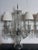 Transparent Pair of Vintage Crystal Girandoles/Chandelier Lamps For Sale - Image 8 of 12