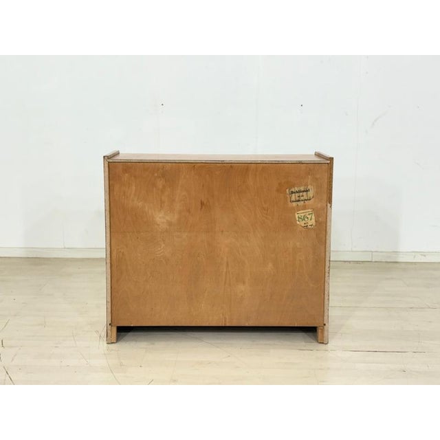 Small Mid-Century Elm Display Cabinet, 1960s For Sale - Image 12 of 13