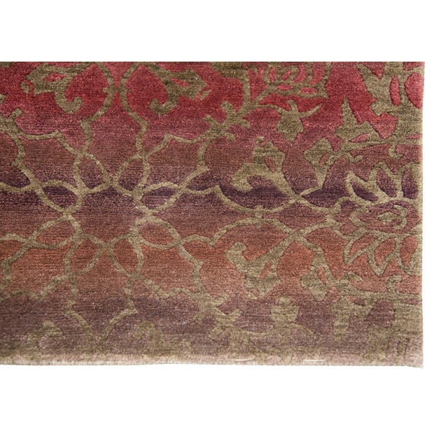Hand-Knotted Tibetan Rug For Sale - Image 11 of 14