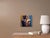 Early 21st Century Heartstrings by Jon Wassom | Mixed Media on Panel depicting two figures embracing. For Sale - Image 5 of 5