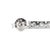 Silver Ladies 14k White Gold 0.56ctw Lab Grown Round Diamond Dangle Drop Earrings, A Pair For Sale - Image 8 of 9