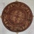 Circa 1980 Italian Intarsio Lazy Susan Arabesque & Sorrentine Scroll Motif - Removable 5mm Glass Top For Sale - Image 9 of 13