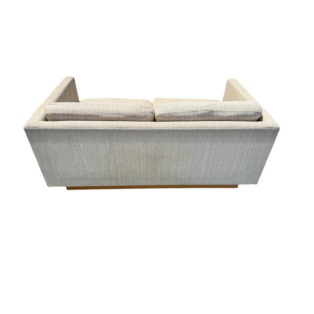 Vintage Danish Modern Teak Sofa & Loveseat W/Original Upholstery - Set of 2 For Sale - Image 13 of 13