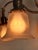 Antique Steuben Style Brass 5-Armed Chandelier For Sale - Image 12 of 16