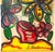Modern Peter Keil Monumental Expressionist Floral Still Life For Sale - Image 3 of 14