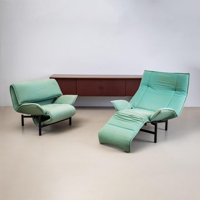 Veranda Chairs by Magistretti for Cassina, Set of 2 For Sale - Image 3 of 14