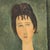 Mid 20th Century After Amedeo Modigliani Expressionist Portrait Fine Art Print on Linen For Sale - Image 10 of 13