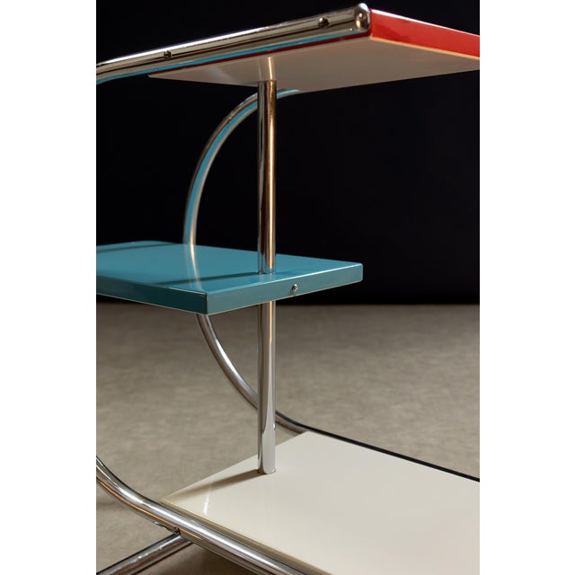 Functionalist Flower Etager by Jindrich Halabala for Up Závody, 1930s For Sale - Image 3 of 6