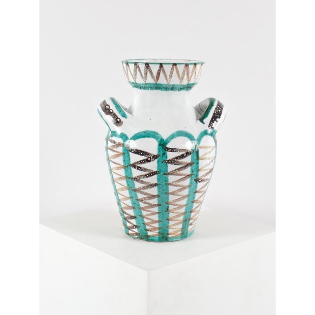 Vintage Ceramic Vase by Robert Picault, 1960s For Sale - Image 10 of 10