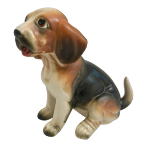 1960’s Lefton Porcelain Beagle Dog Figurine Model 8286